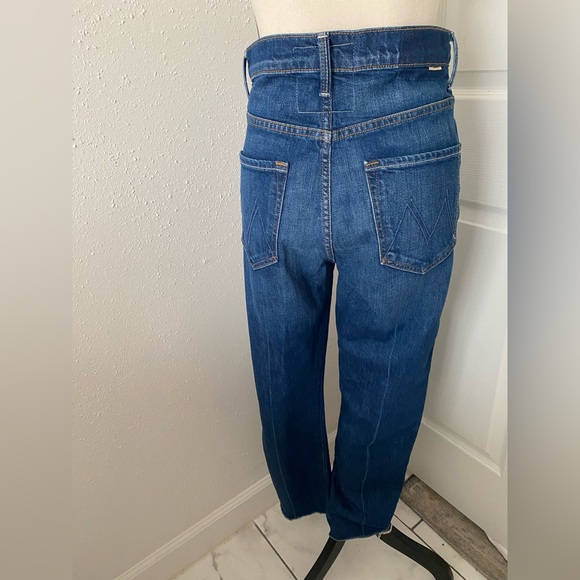 MOTHER Denim Blue Jeans with Copper Accents Size 28 - Picture 16 of 16